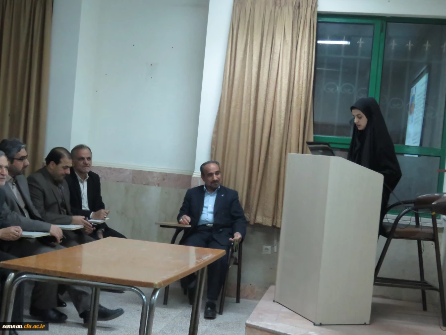 حضور استاندار سمنان در جمع دانشجو معلمان پردیس های استانی 3