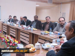 حضور استاندار سمنان در جمع دانشجو معلمان پردیس های استانی 6