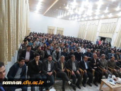 حضور استاندار سمنان در جمع دانشجو معلمان پردیس های استانی 7