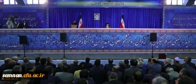 با حضور و سخنرانی رهبر انقلاب در دانشگاه فرهنگیان:
