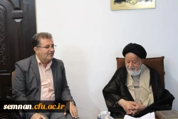 دیدار کارکنان،اساتید و جمعی از دانشجویان پردیس های استان سمنان با نماینده ولی فقیه 4