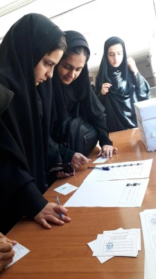 برگزاری انتخابات شورای صنفی پردیس های استان سمنان 8