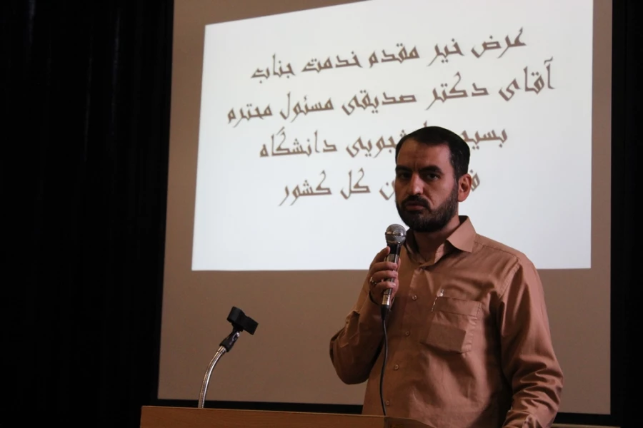 مراسم تکرسم و معارفه مسئولین بسیج دانشجویی پردیس الزهرا (س) سمنان  5