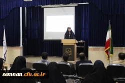 مراسم تکرسم و معارفه مسئولین بسیج دانشجویی پردیس الزهرا (س) سمنان  8