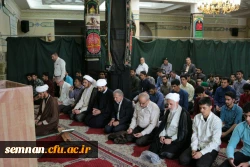 برگزاری آیین استقبال از نوشدانشجمعلمان پردیس شهید رجایی سمنان 2