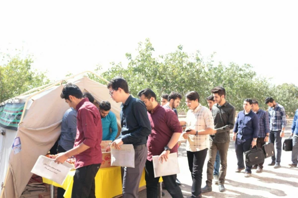 برگزاری آیین استقبال از نوشدانشجمعلمان پردیس شهید رجایی سمنان 6