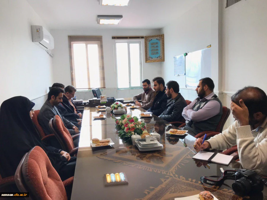 حضور سرپرست مدیریت استانی در ناحه بسیج دانشجویی سمنان 2