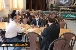 برگزاری نشست هم اندیشی اساتید  دروس نظری پردیس های استان سمنان 2