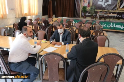 برگزاری نشست هم اندیشی اساتید  دروس نظری پردیس های استان سمنان