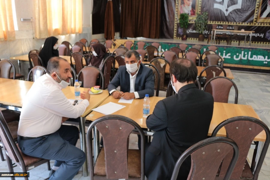 برگزاری نشست هم اندیشی اساتید  دروس نظری پردیس های استان سمنان 2