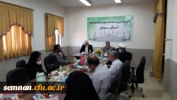برگزاری دومین جلسه شورای مدیریت پردیس های استان سمنان 3