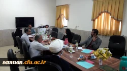 برگزاری دومین جلسه شورای مدیریت پردیس های استان سمنان 4