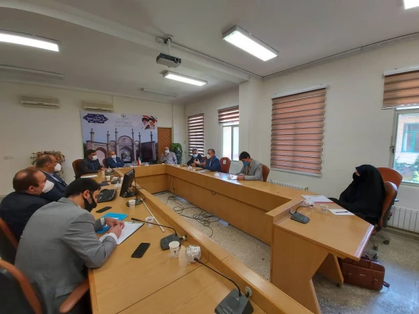 نشست تخصصی در خصوص بررسی و رفع موانع و مشکلات زمین های دانشگاه فرهنگیان استان سمنان  2