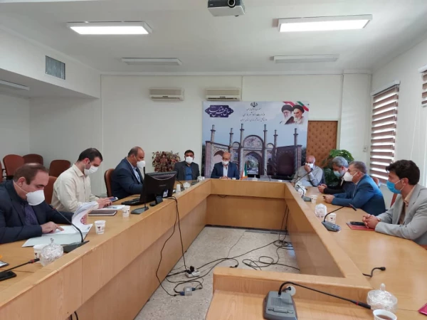 نشست تخصصی در خصوص بررسی و رفع موانع و مشکلات زمین های دانشگاه فرهنگیان استان سمنان  5