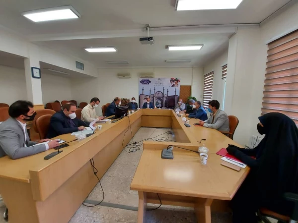 نشست تخصصی در خصوص بررسی و رفع موانع و مشکلات زمین های دانشگاه فرهنگیان استان سمنان  6
