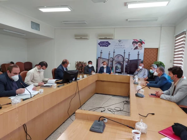 نشست تخصصی در خصوص بررسی و رفع موانع و مشکلات زمین های دانشگاه فرهنگیان استان سمنان  8