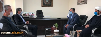 در جلسه مشترک سرپرست مدیریت امور پردیس های استانی با نماینده مردم سمنان در مجلس بررسی شد:

پیگیری اقدامات انجام شده زمین 60 هکتاری احداث دانشگاه جامع فرهنگیان استان سمنان
