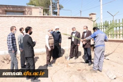 برگزاری مراسم روز درختکاری در پردیس شهیدرجایی  3