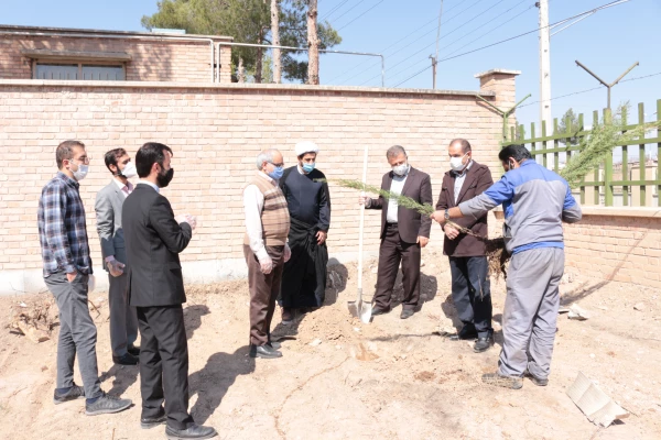 برگزاری مراسم روز درختکاری در پردیس شهیدرجایی  3