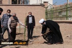 برگزاری مراسم روز درختکاری در پردیس شهیدرجایی  5