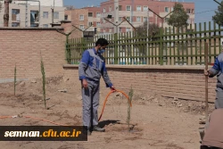 برگزاری مراسم روز درختکاری در پردیس شهیدرجایی  6