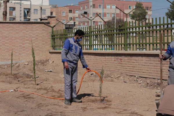 برگزاری مراسم روز درختکاری در پردیس شهیدرجایی  6
