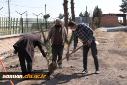 برگزاری مراسم روز درختکاری در پردیس شهیدرجایی  9