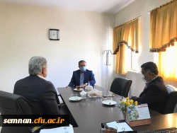 دیدار نوروزی مدیرکل آموزش و پرورش استان سمنان با سرپرست مدیریت امور استانی  2