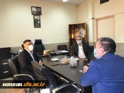 دیدار نوروزی مدیرکل آموزش و پرورش استان سمنان با سرپرست مدیریت امور استانی  4