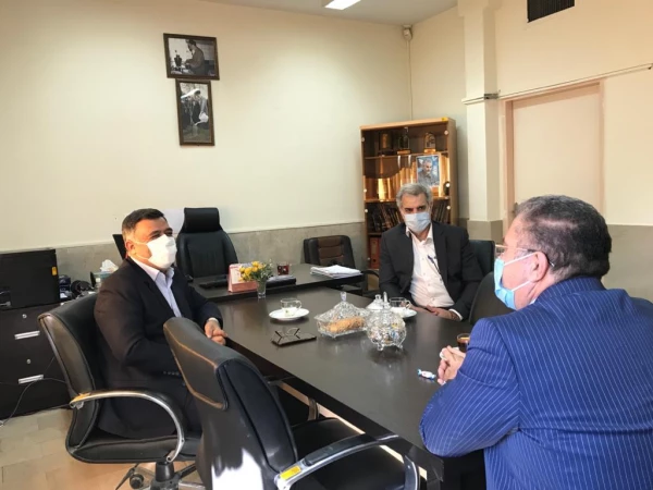 دیدار نوروزی مدیرکل آموزش و پرورش استان سمنان با سرپرست مدیریت امور استانی  4