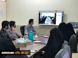 اولین نشست دبیران تشکل های دانشجویی با مسئولین دانشگاه فرهنگیان  استان سمنان در سال 1400 6