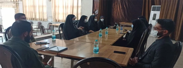 نشست صمیمانه مسئول مرکز بسیج دانشجویی دانشگاه فرهنگیان کشور با اعضای شورای بسیج دانشجویی دانشگاه فرهنگیان استان سمنان 2