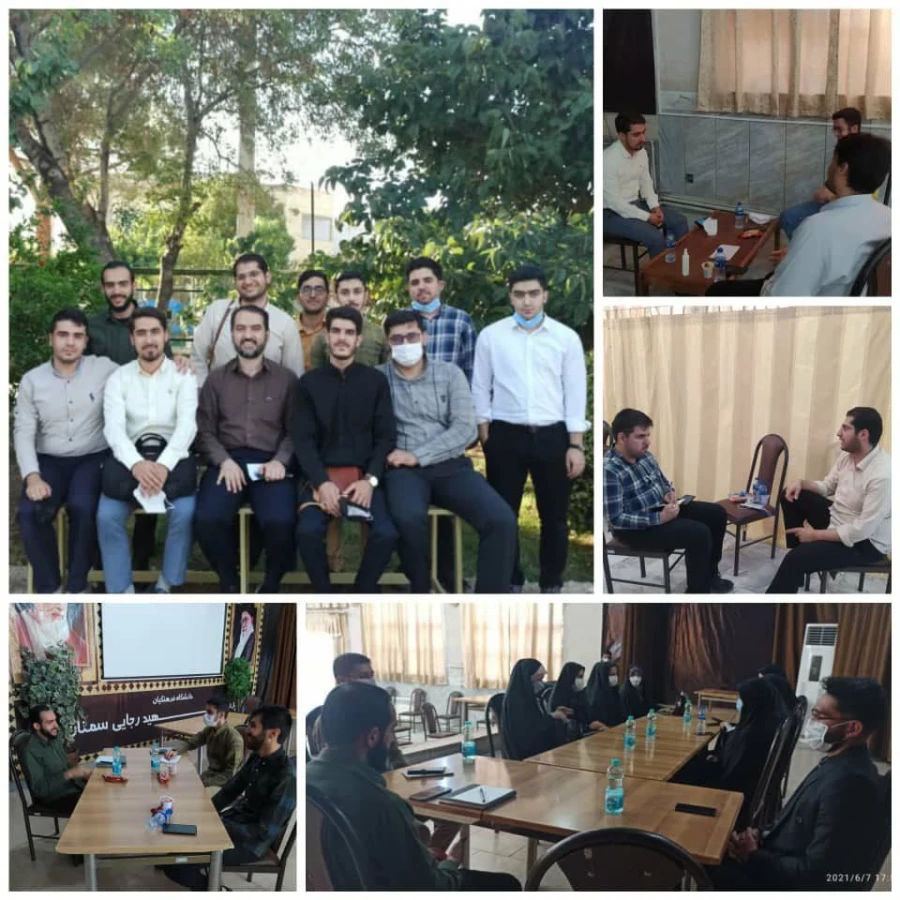 نشست صمیمانه مسئول مرکز بسیج دانشجویی دانشگاه فرهنگیان کشور با اعضای شورای بسیج دانشجویی دانشگاه فرهنگیان استان سمنان 6