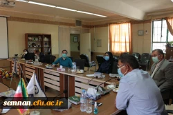 بازدید معاونت دانشجویی سازمان مرکزی از پردیس های استان سمنان 6