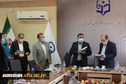 بازدید معاونت دانشجویی سازمان مرکزی از پردیس های استان سمنان 8