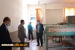 بازدید معاونت دانشجویی سازمان مرکزی از پردیس های استان سمنان 9