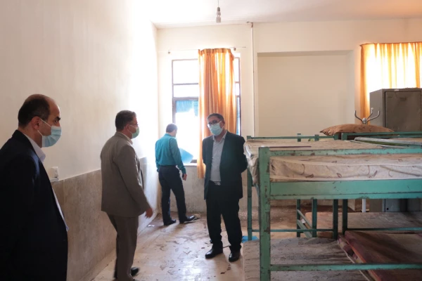 بازدید معاونت دانشجویی سازمان مرکزی از پردیس های استان سمنان 9