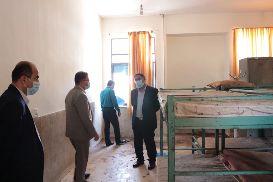 بازدید معاونت دانشجویی سازمان مرکزی از پردیس های استان سمنان 9