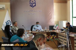 بازدید معاونت دانشجویی سازمان مرکزی از پردیس های استان سمنان 10