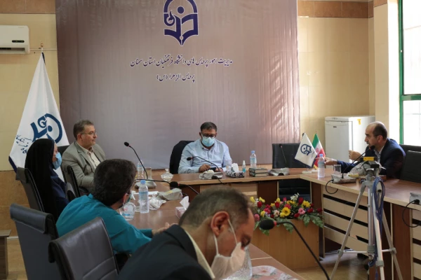 بازدید معاونت دانشجویی سازمان مرکزی از پردیس های استان سمنان 10