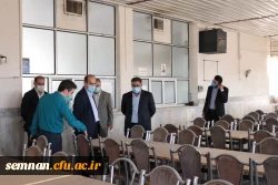 بازدید معاونت دانشجویی سازمان مرکزی از پردیس های استان سمنان 11