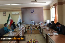 بازدید معاونت دانشجویی سازمان مرکزی از پردیس های استان سمنان 12