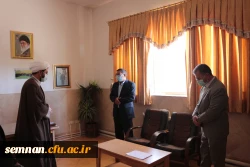 بازدید معاونت دانشجویی سازمان مرکزی از پردیس های استان سمنان 14