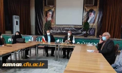 بازدید دکتر کچوییان ( معاون نظارت ،ارزیابی و تضمین کیفیت دانشگاه فرهنگیان ) از این دانشگاه 2