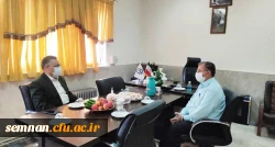 بازدید دکتر کچوییان ( معاون نظارت ،ارزیابی و تضمین کیفیت دانشگاه فرهنگیان ) از این دانشگاه 2