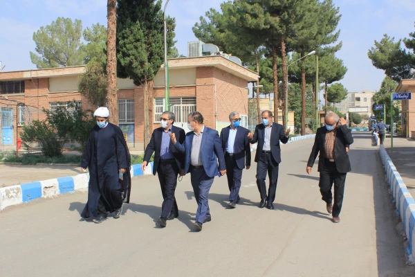 بازدید نماینده مردم شهرستان های سمنان، سرخه و مهدیشهر در مجلس شورای اسلامی از پردیس های دانشگاه فرهنگیان سمنان 2