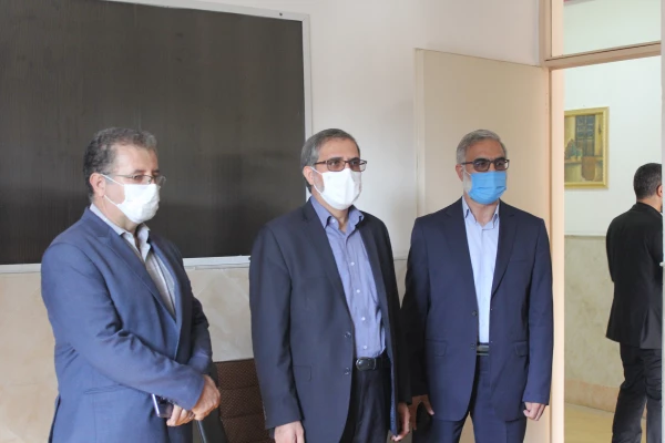 بازدید نماینده مردم شهرستان های سمنان، سرخه و مهدیشهر در مجلس شورای اسلامی از پردیس های دانشگاه فرهنگیان سمنان 4