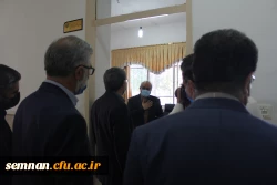 بازدید نماینده مردم شهرستان های سمنان، سرخه و مهدیشهر در مجلس شورای اسلامی از پردیس های دانشگاه فرهنگیان سمنان 5