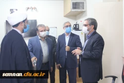 بازدید نماینده مردم شهرستان های سمنان، سرخه و مهدیشهر در مجلس شورای اسلامی از پردیس های دانشگاه فرهنگیان سمنان 6