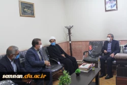 بازدید نماینده مردم شهرستان های سمنان، سرخه و مهدیشهر در مجلس شورای اسلامی از پردیس های دانشگاه فرهنگیان سمنان 7